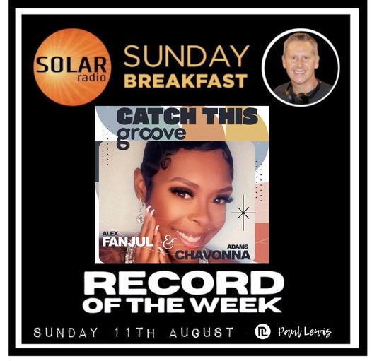 Our Song "Catch this Groove" is Solar Radio's Song of the Week!